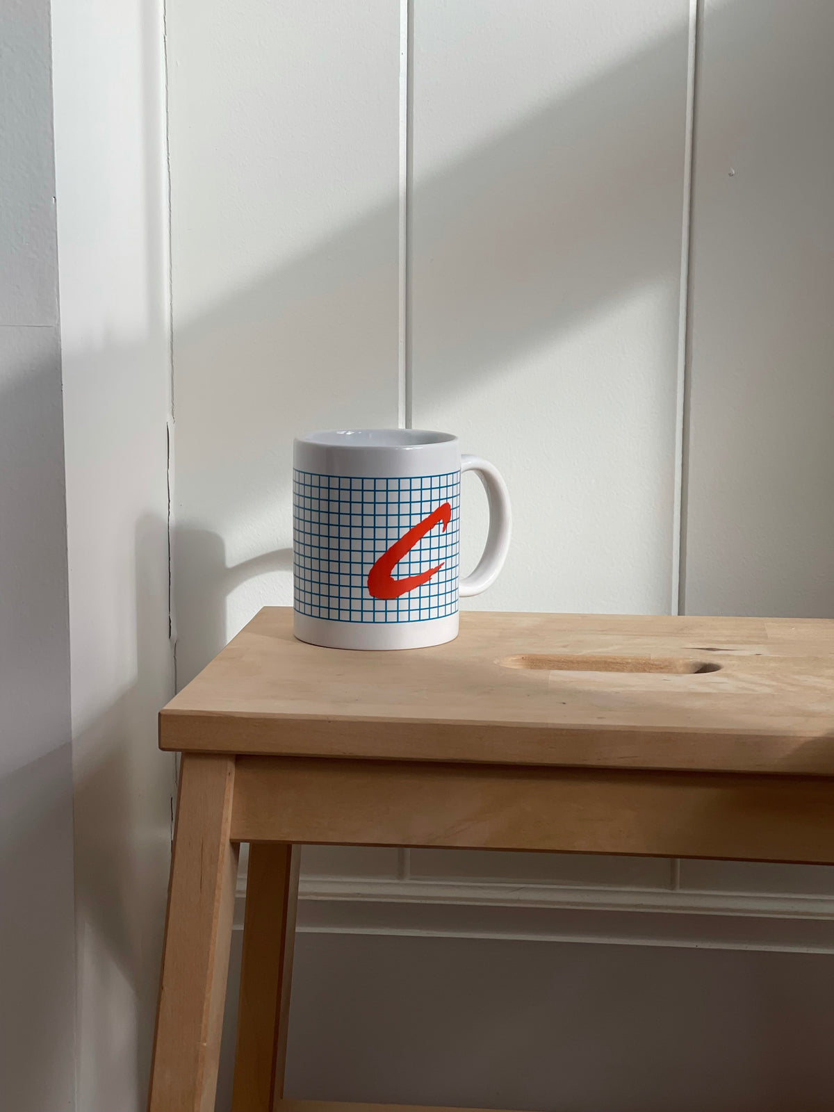 vintage, retro ceramic coffee cup
