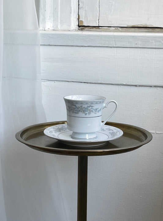 vintage, porcelain tea-cup & saucer set
