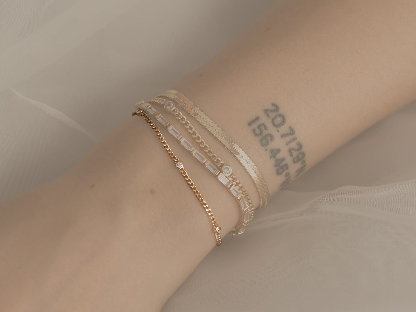 daisy link bracelet (small)