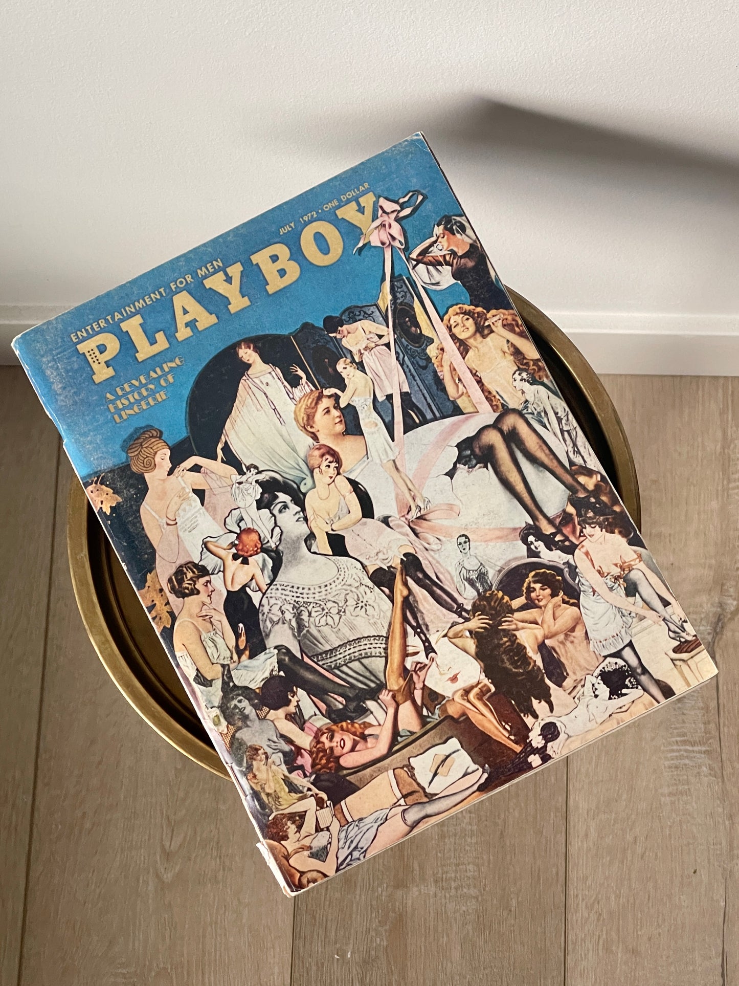 vintage playboy magazine | july 1972
