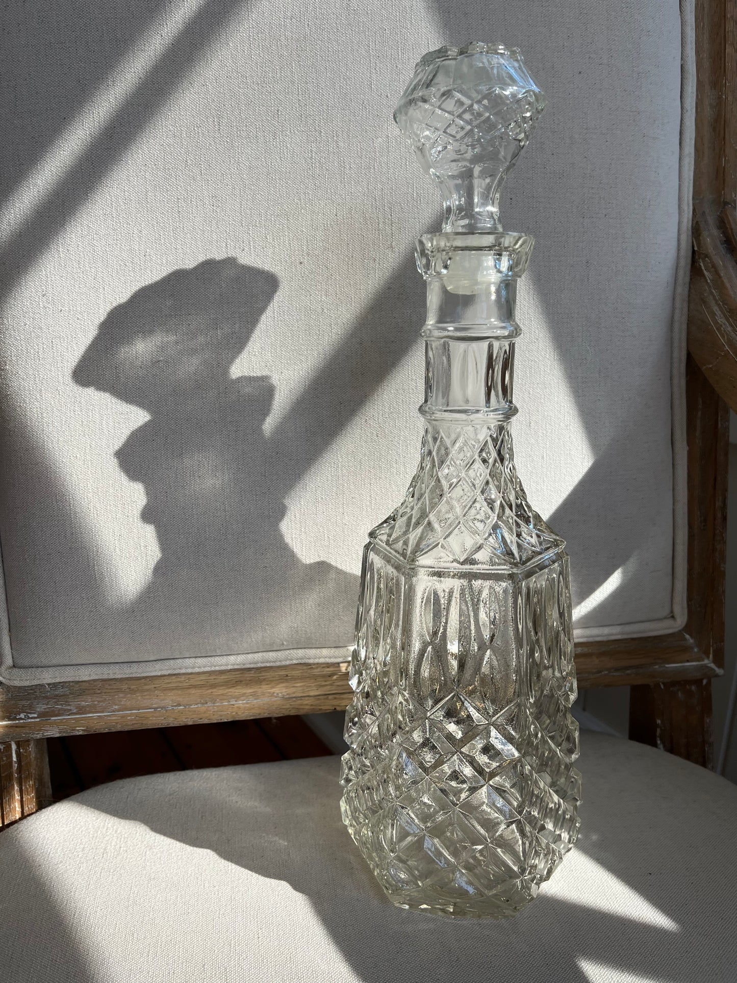 (vintage) glass decanter iii