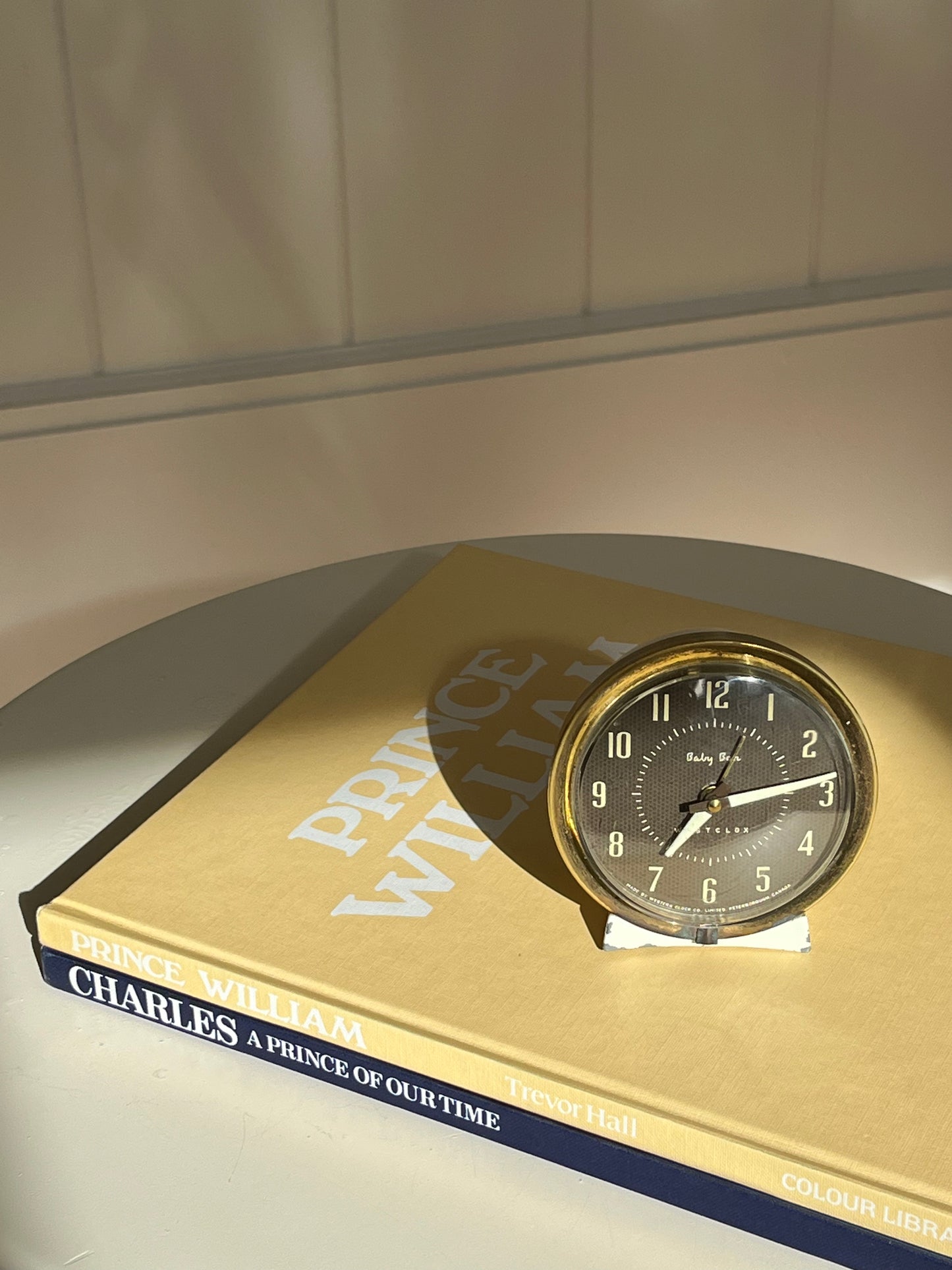 vintage westclox baby ben clock
